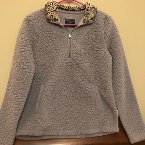 Abercrombie Fluffy Quarter Zip